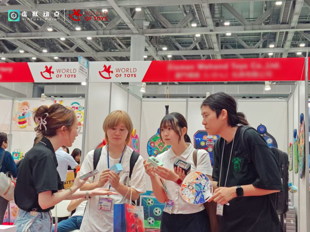 外洋首展 | 壹定发·虚拟动点AI玩具亮相2025东京国际玩具展