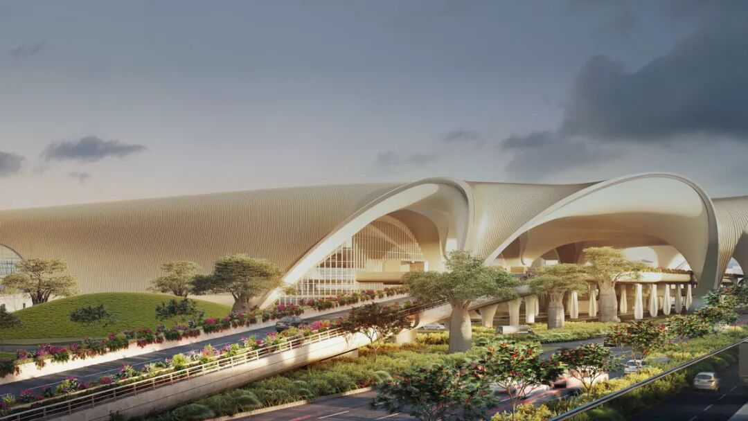 标杆案例 | 壹定发圆形显示屏项目落地新孟买国际机。。。。。。，，打造印度首个“全数字化绿色枢纽”